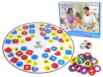 Logická Dosková Hra na Reflexy a Pozorovanie