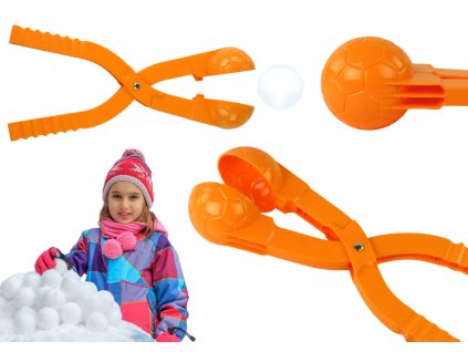 206558 tvoritko na snehove koule vzor mice oranzove