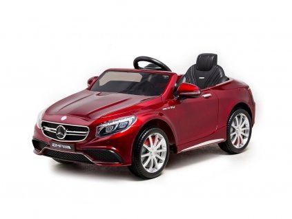 pol pl Auto na Akumulator Mercedes S63 Czerwony Lakier 3966 1