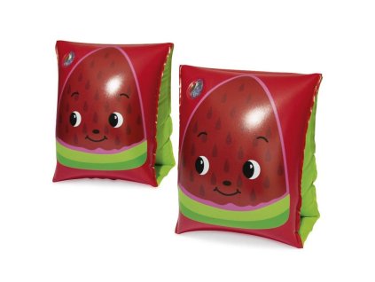 208990 6 nafukovaci plavecke rukavky do vody meloun bestway 32042 cervene