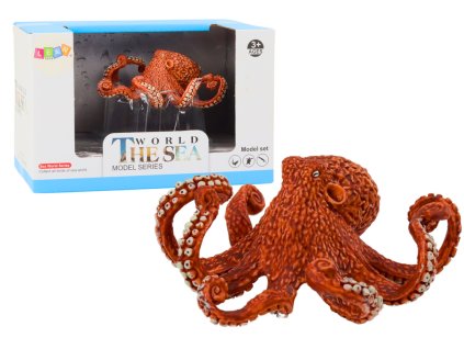 Figúrka Obrie Chobotnice Oranžová 10 cm