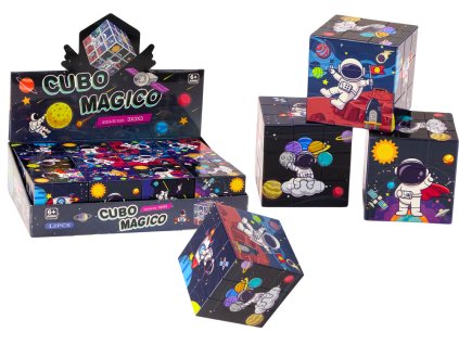 Magická kocka vzdelávacie puzzle vesmír logická hra