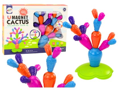Magnetický kaktus stavebnice 16 dielikov