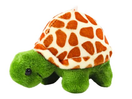 Plyšová korytnačka 10 cm hnedá prívesok