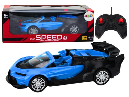 Športové RC auto na diaľkové ovládanie 1:18 modré