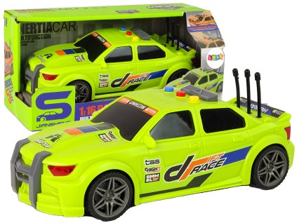 209875 sportovni zavodni auto 1 16 zelene se zvukem