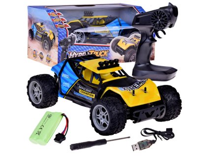 217501 auto na dalkove ovladani hyper truck off road zelene