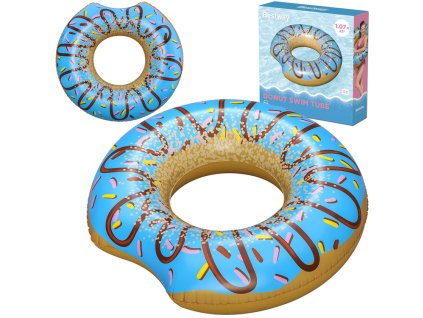 217873 bestway velky plavecky kruh ve tvaru donutu 107 cm
