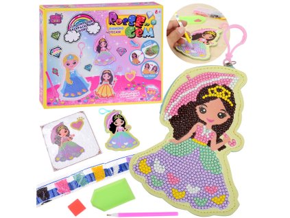 216679 diamantova mozaika kreativni sada s princeznou
