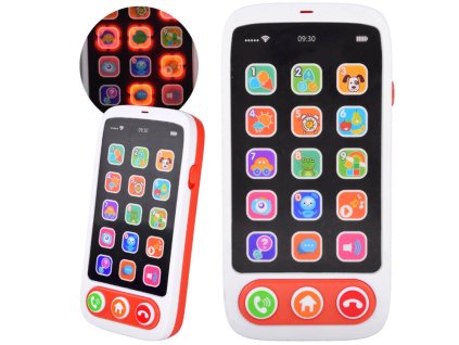 216670 dotykovy interaktivni smartphone pro deti se svetly a melodiemi