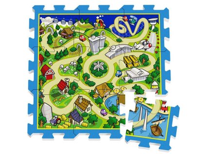 214249 penove puzzle podlozka zavodni draha 31x31