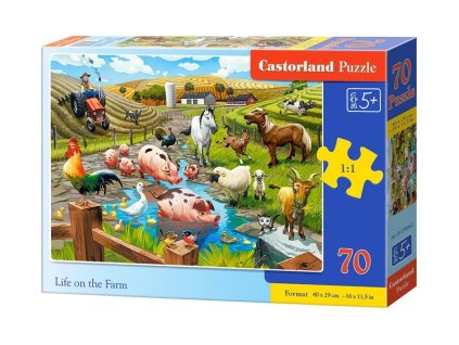 215323 puzzle 70 dilku zivot na farme