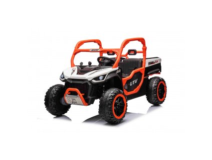 Dětské elektrické autíčko Farmer Truck UTV Racing 4x4 24V bílé01
