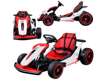 pol pl Gokart na akumulator z Funkcja Driftu Bolid autko dla dziecka PA0308 20794 12