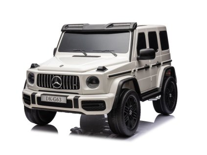 Elektrické autíčko Mercedes G63 XXL 4x200W 24V MP4 biele