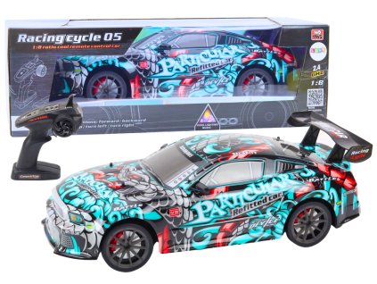 Športové auto na diaľkové ovládanie R/C 1:8 graffiti