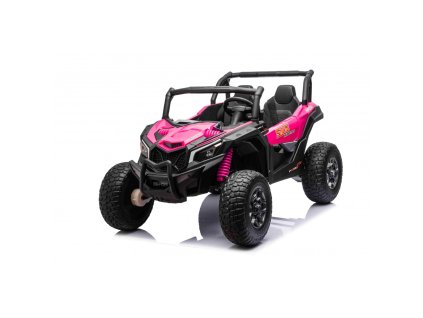 Elektrické autíčko Buggy UTV X3 Off Road 4x4 24V růžové1