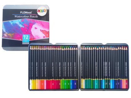Súprava akvarelových pasteliek 72 ks