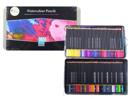 Veľká sada akvarelových pasteliek 160 farieb