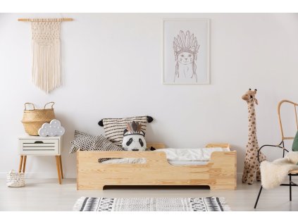BOX 2 Drevená detská posteľ