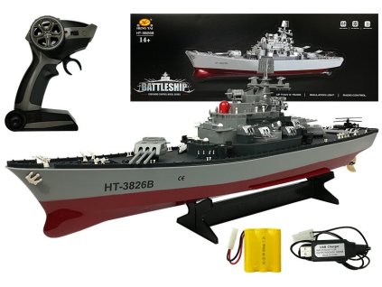 loď na dálkové ovládání battle ship RC (2)