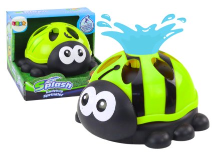 Detský záhradný zavlažovač lienka zelená