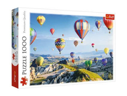 Puzzle Pohľad na Kappadokii 1000 dielikov Trefl