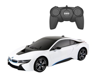 Auto na diaľkové ovládanie R/C BMW i8 1:18 Rastar biele