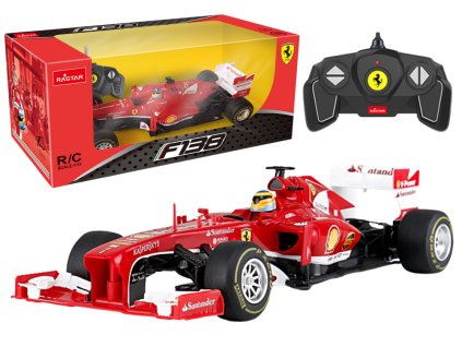 Auto na diaľkové ovládanie R/C Ferrari F1 1:18 Rastar červené