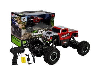 pol pl Monster Truck Zdalnie Sterowany R C 1 20 Czerwony 5050 2