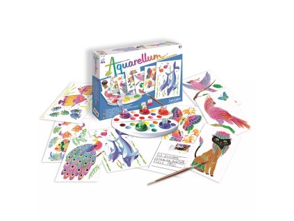 238890 akvarely pohlednice