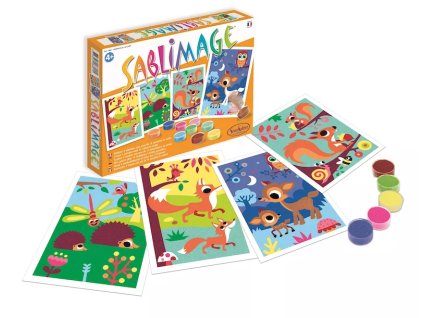 238941 sablimage piskove obrazky lesni zvirata