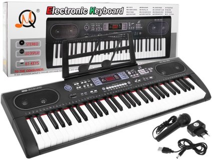 velký dětský keyboard xxl černý (1)