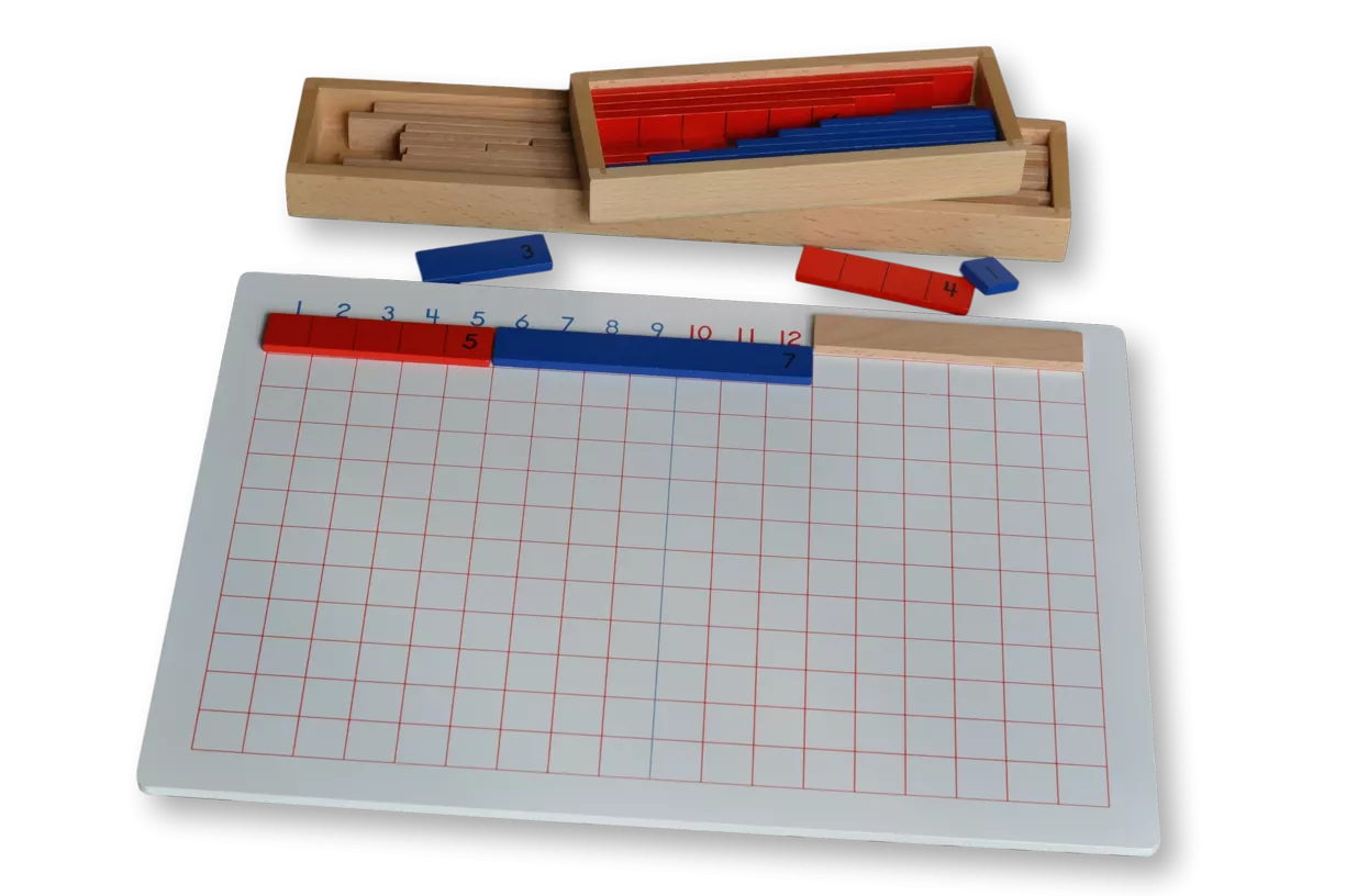 Moyo Montessori Moyo Montessori Odčítacia prúžková tabuľa
