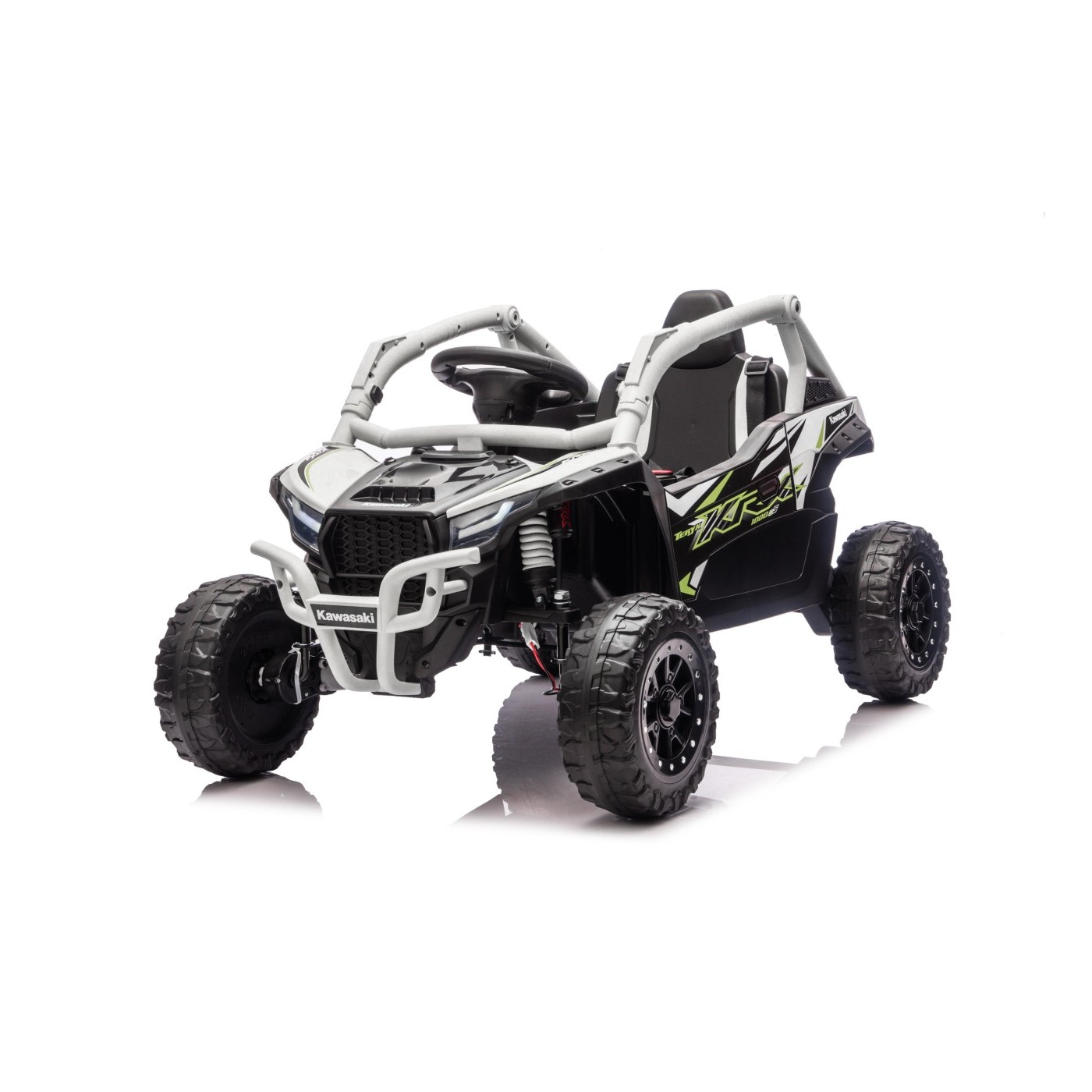 mamido Detské elektrické autíčko Buggy Kawasaki TERYX KRX1000 24V sivé