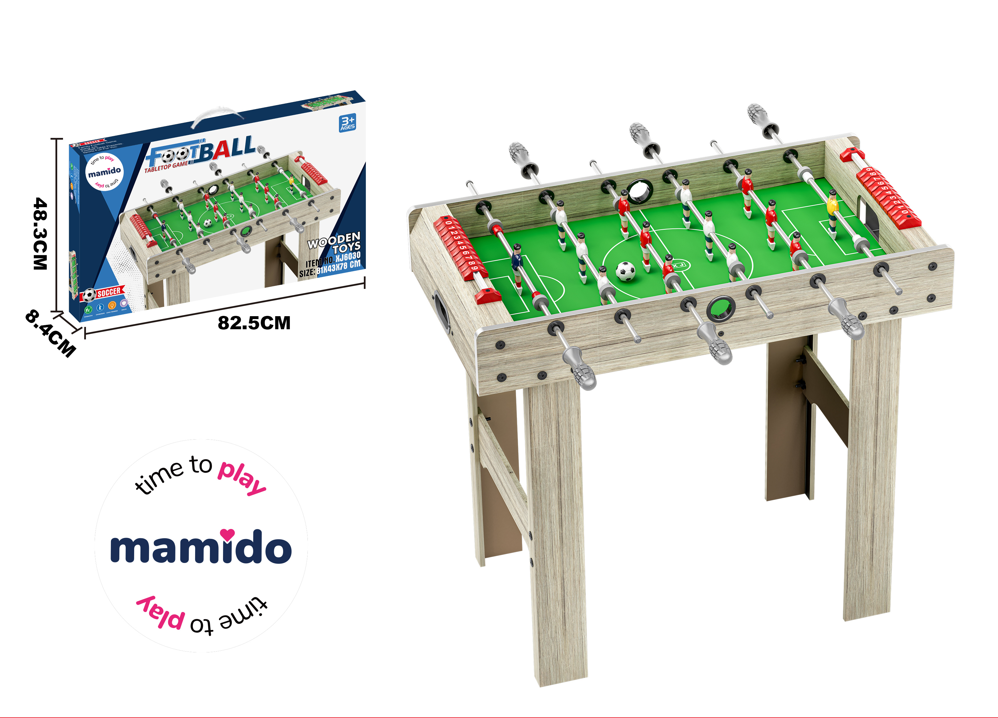 Mamido Mamido Detský stolný futbal 81 cm MT1540