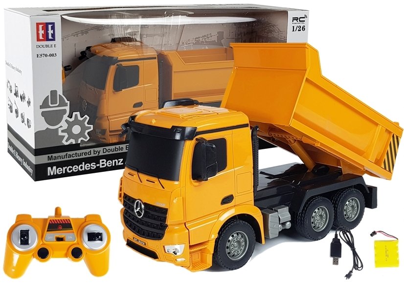 E-shop Double E Double E Nákladné auto Mercedes-Benz na diaľkové ovládanie R / C 1:26