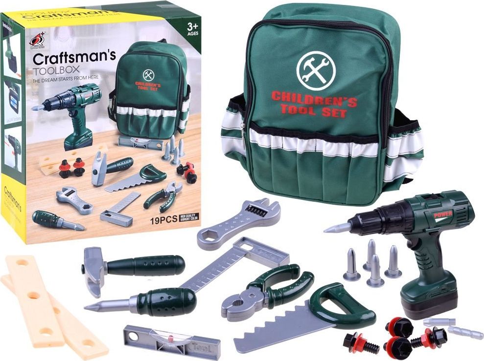 Mamido Mamido Detský batoh s náradím pre domácich majstrov