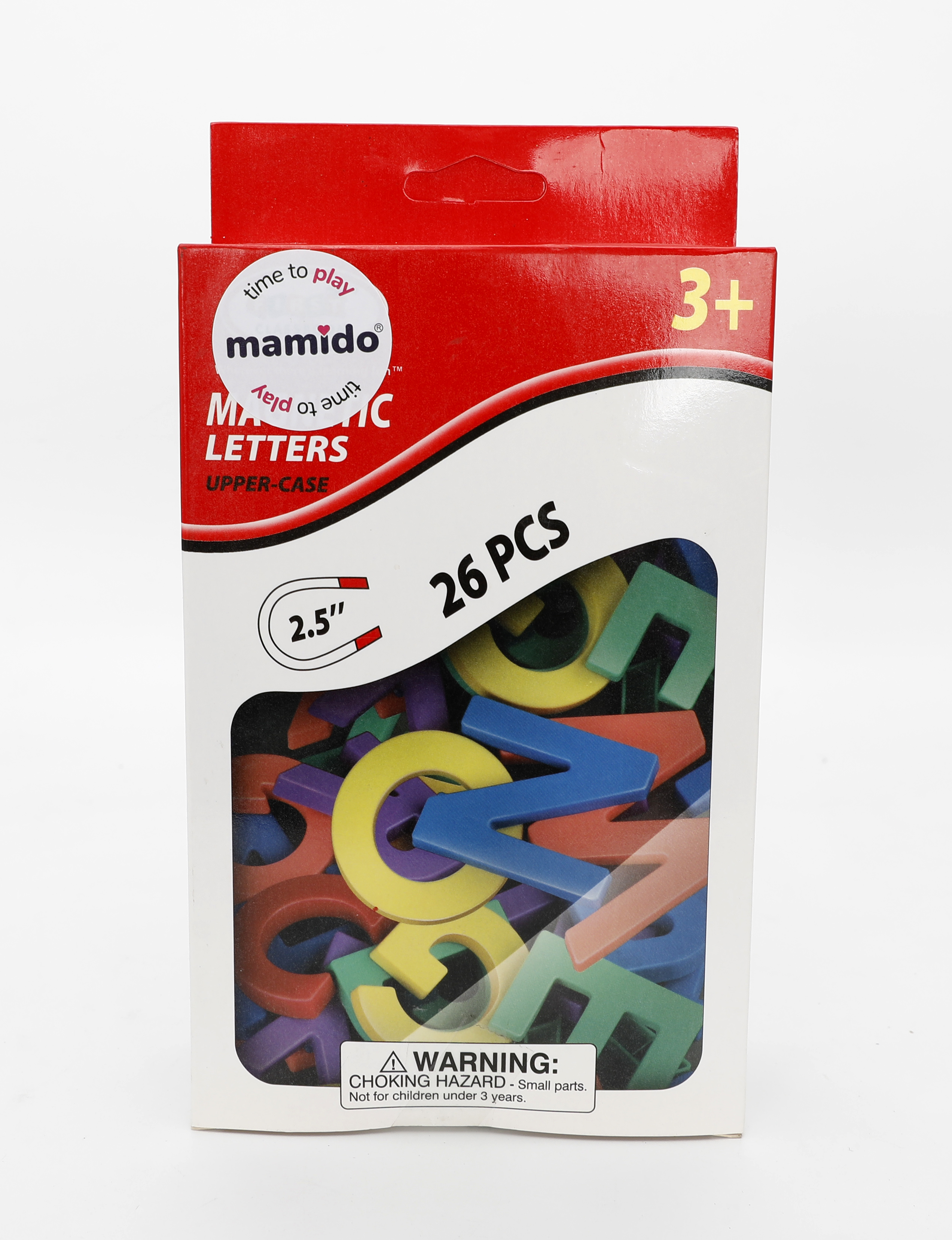 Mamido Mamido Farebná magnetická abeceda - 26 písmen, veľkosť 6,35 cm MT1525