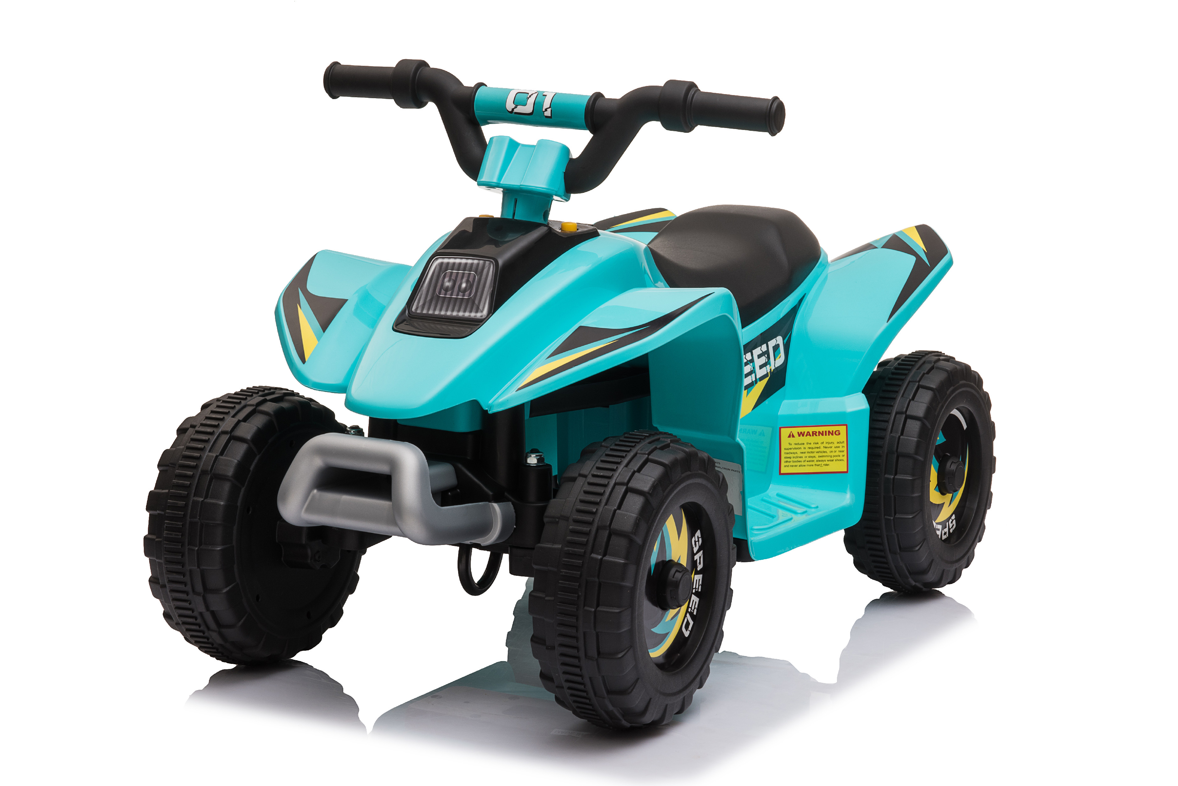 Detská elektrická štvorkolka pre najmenších Speed Junior 6V 7Ah modrá - Rozbalené - S-XMX612-BLUE