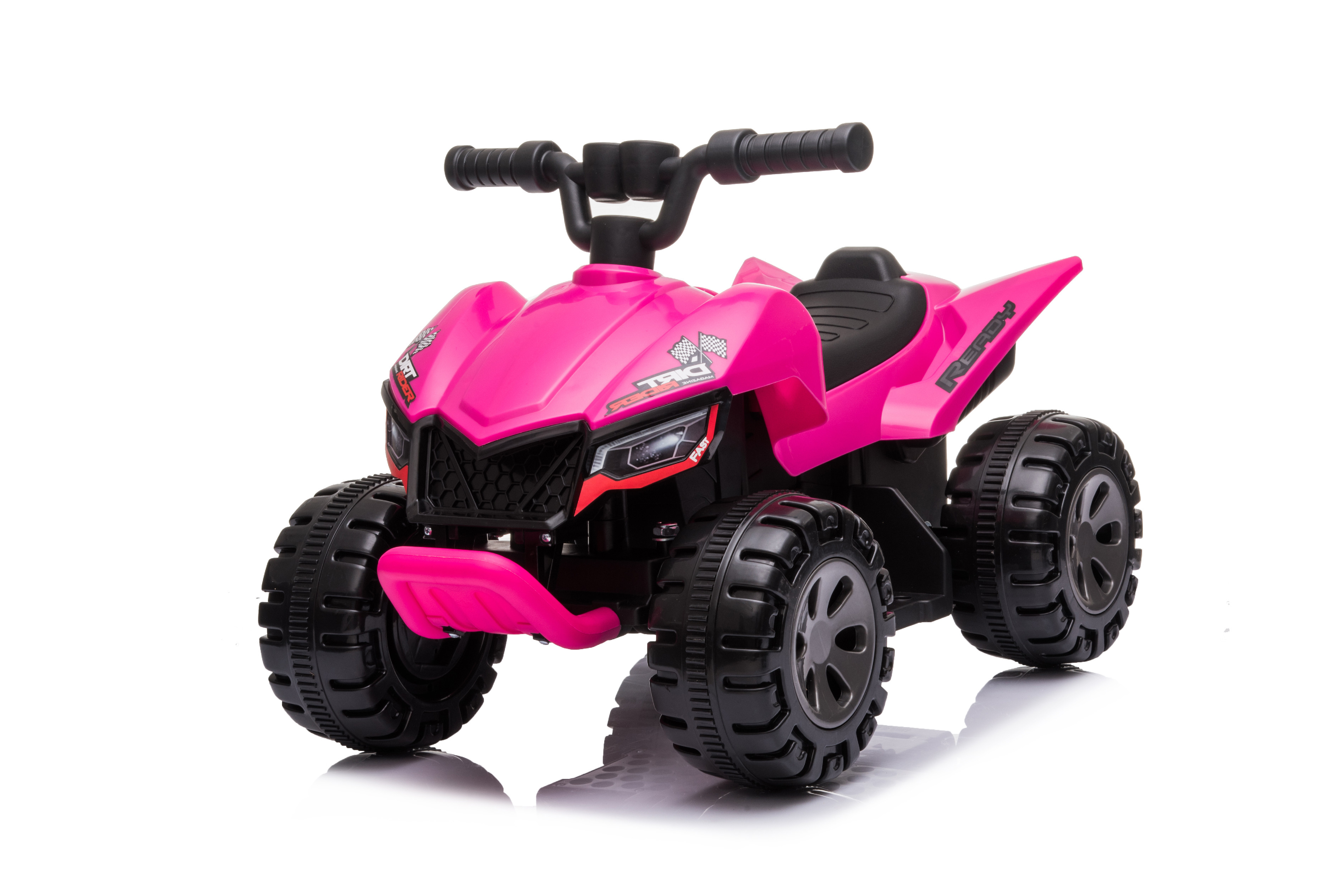 Detská elektrická štvorkolka The Fastest ružová - Poškodené - S-BRD2101-PINK