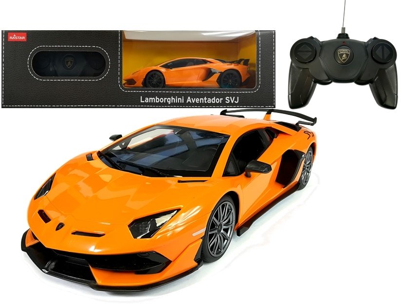 Auto na diaľkové ovládanie Lamborghini Aventador R / C 1:24 oranžové