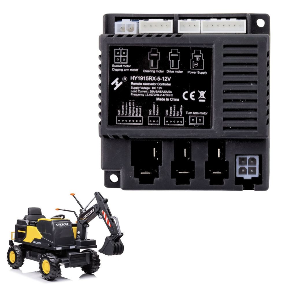 mamido Riadiaca jednotka do elektrického vozítka DK-VE888 HY1915RX-5-12V