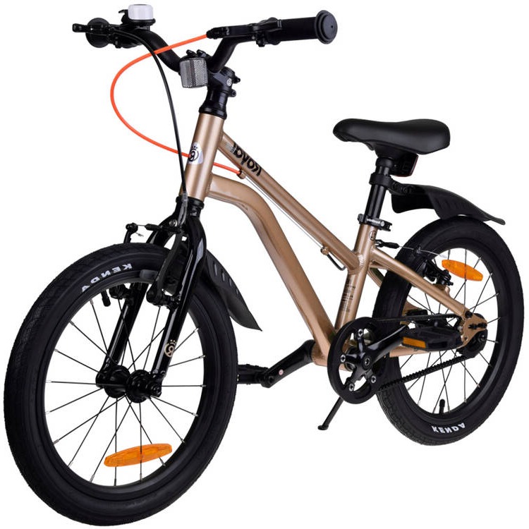 Detský bicykel RoyalBaby Kable-Belt 16" zlaté ROZBALENÉ J-RO0156 ZO