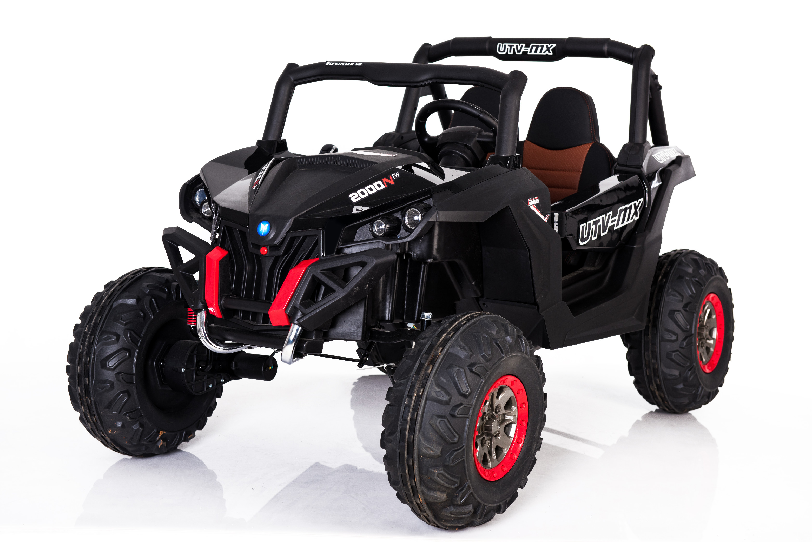 Mamido Mamido Elektrické autíčko Buggy SuperStar 4x4 čierne