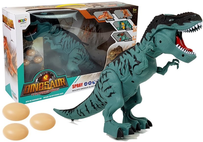 E-shop Dinosaurus Tyranosaurus Rex znášajúce vajcia zelený