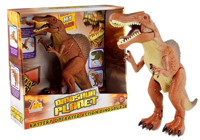 E-shop Dinosaurus Tyranosaurus Rex na batérie hnedý