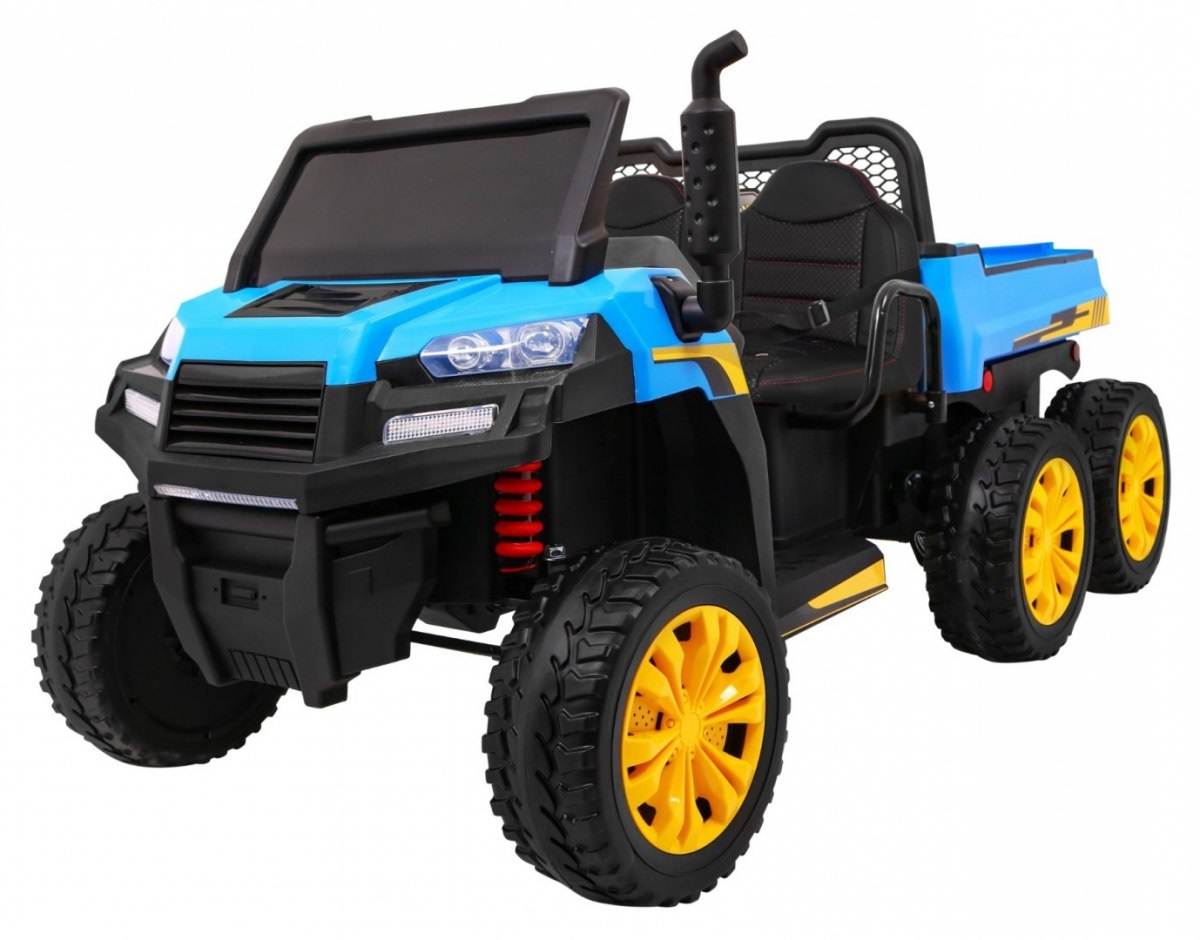 Detské elektrické auto Farmer Truck modré