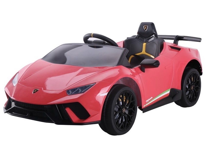 Detské elektrické autíčko Lamborghini Huracan 4x4 červené