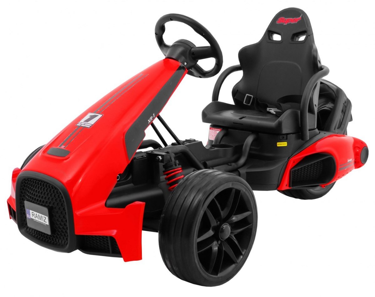 mamido Detská elektrická motokára XR-1 červená
